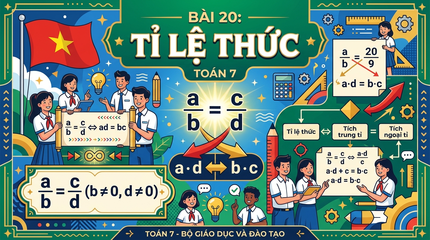 Bài 20: Tỉ lệ thức