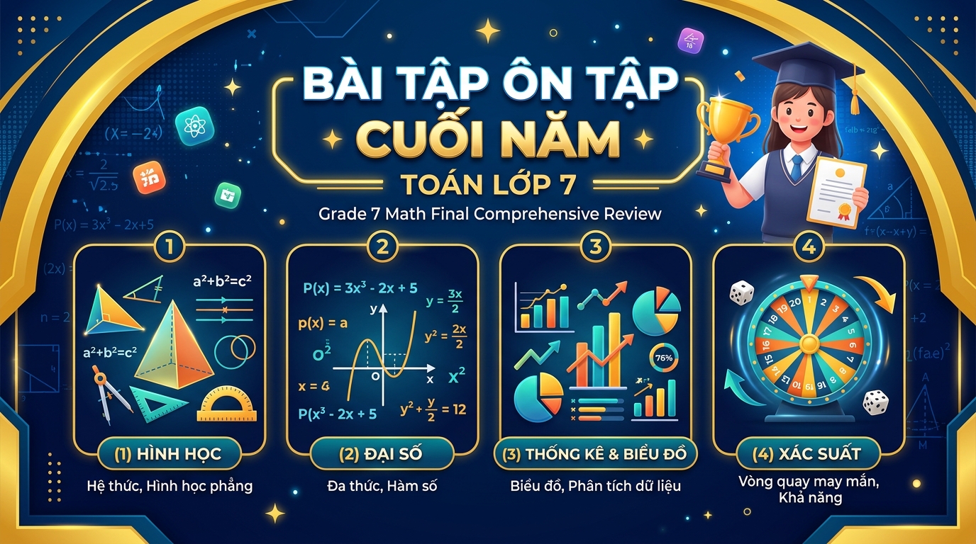 Ôn tập cuối năm Toán 7