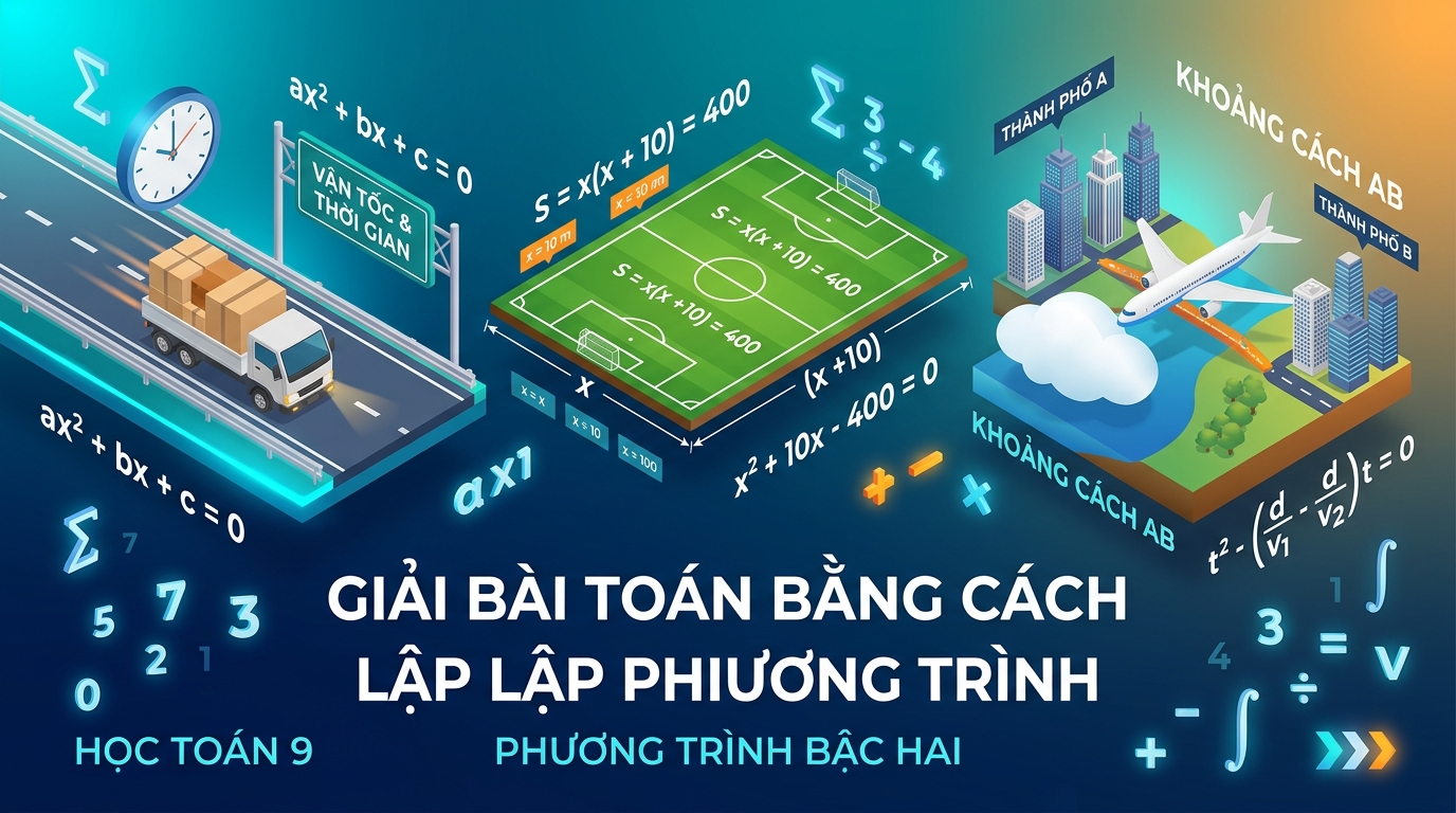 Giải bài toán bằng cách lập phương trình