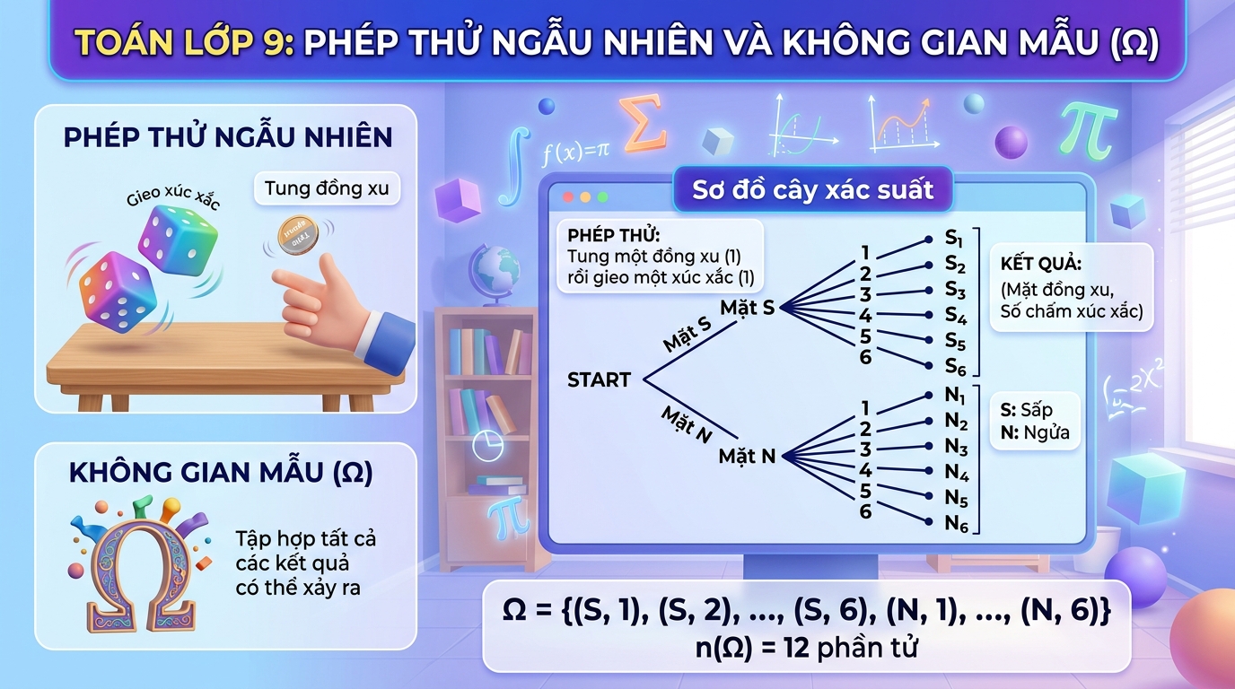 Phép thử ngẫu nhiên và không gian mẫu